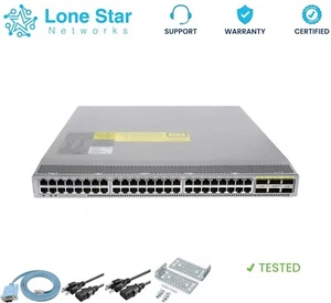 Cisco N9K-C9372TX Nexus 9300 48-Port 10G-40G QSFP+ Warranty - Picture 1 of 2