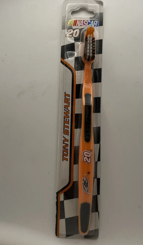 Cepillo de dientes NASCAR Tony Stewart #20 cerdas suaves ¡NUEVO! Foto 1 de 1