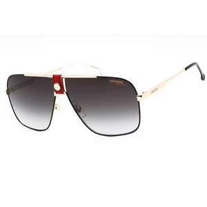 Carrera Men's Sunglasses Gold Red Navigator Frame Dark Grey Lens 1018/S Y11/9O - Picture 1 of 2