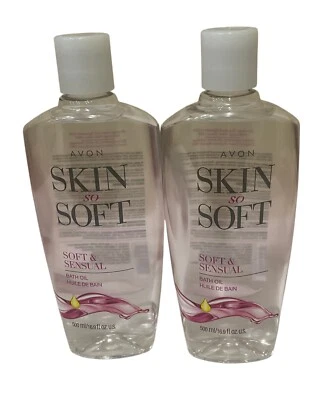 Aceite de baño suave y sensual Avon Skin So Soft 16,9 fl. oz. (Pack de 2) Foto 1 de 3