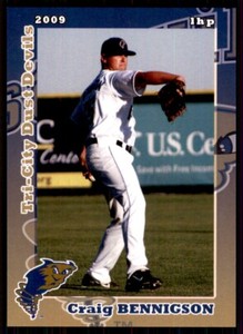 2009 Grandstand Tri-City Dust Devils Craig Bennigson Tri-City Dust Devils #NNO