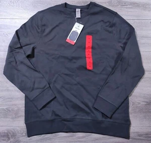 Suéter Hurley Adulto Mediano Gris Oscuro Cuello Redondo Sudadera Manga Larga Para Hombre - Imagen 1 de 7