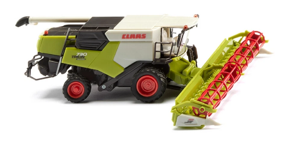 Wiking 038915 Claas Trion 730 mit Convio 1080 1:87 NEU OVP-- - Bild 1 von 1