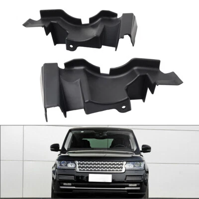 Pair Radiator Air Deflector LR033400 LR033399 For Land Rover Range Rover 2013+ - Image 1 of 4