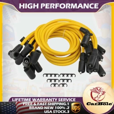 Spark Plug Wire Set Replace for CHEVROLET GMC C1500 1996 1997 1998 5.0/5.7L V8 - Image 1 of 4