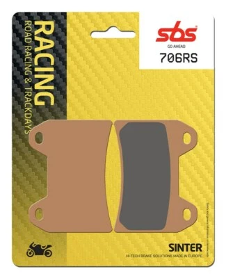 SBS 706RST PASTIGLIE FRENO ANTERIORE DUCATI MONSTER S4 R 996 2005-2006 Foto 1 de 4