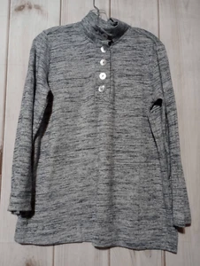 Weiche Umrandung Pullover Damen klein grau weich - Bild 1 von 8