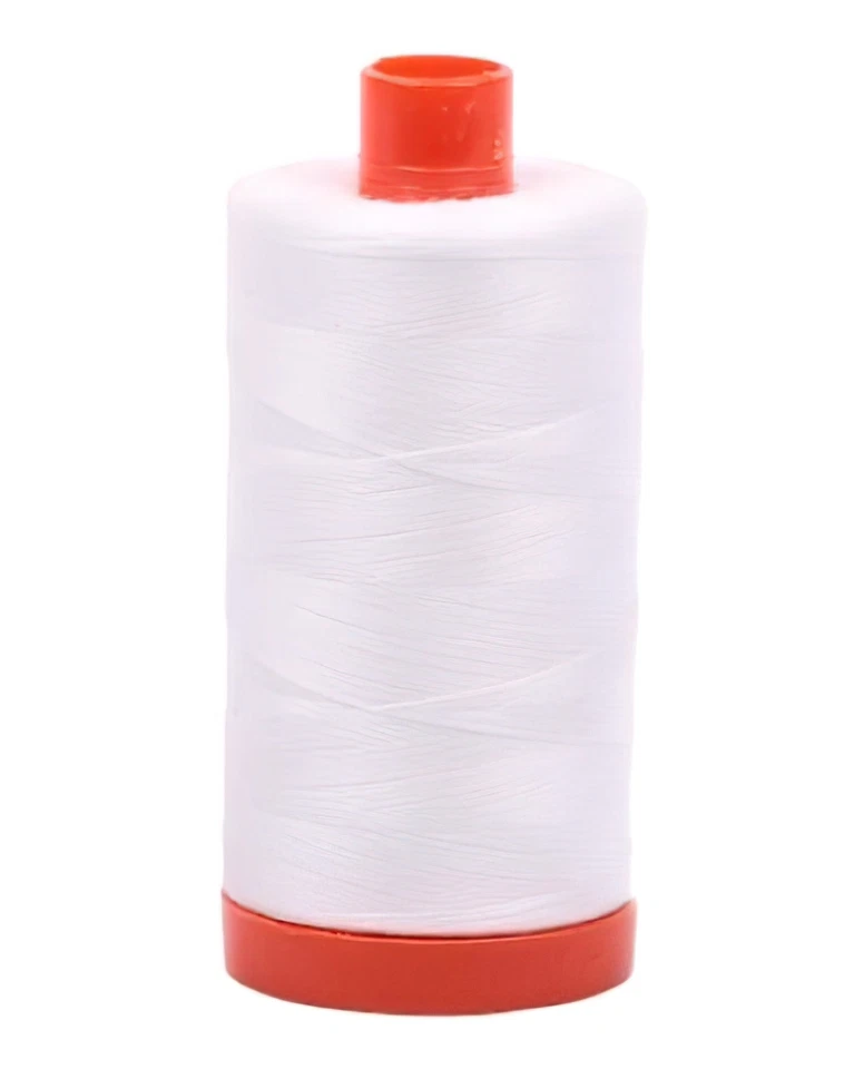Aurifil Natural White 50 wt Cotton 1422 yd - Image 1 of 1