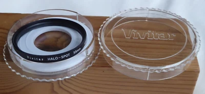 Vivitar Halo-Spot Camera Lens Filter 55mm Japan Boxed - Image 1 of 4