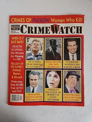 1992 Startling Detective Crime Watch Magazine John Gotti Jeff Dahmer Mike Tyson - Image 1 of 4