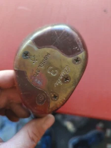 Burke Golf Clubs/Woods, #3 Vintage Driver Rare Color heads Tru temper Shaft - Picture 1 of 5