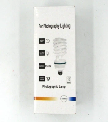 E27 110-130V 5500K 85W Photo Studio Bulb Video Photography Daylight Light Lamp - Image 1 of 4