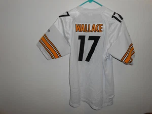 Vintage Pittsburgh Steelers Mike Wallace Reebok Jersey Youth XL 18-20 - Picture 1 of 6