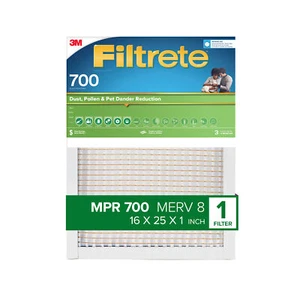 Filtrete Electrostatic Air Filter 700 MPR 701-4, 16 in x 25 in x 1 in - Picture 1 of 7