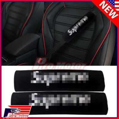 BLK Box SupreM Universal Seat Belt Cover Shoulder Pad Cushion Safe Protector - Image 1 of 2