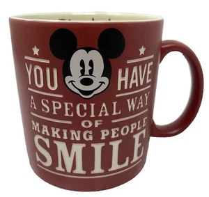 Disney Mickey Mouse Mug Cup You Have A Special Way of Making People Smile 16 Oz - Picture 1 of 9