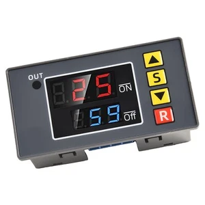 12V DC Timer Switch Module with LED Display Time Relay for Light Water Pump - Picture 1 of 12