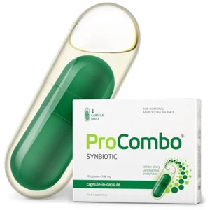 ProCombo Prеbiotic & Prоbiotic for Gut Health 200 Billion CFU, 10 Capsules