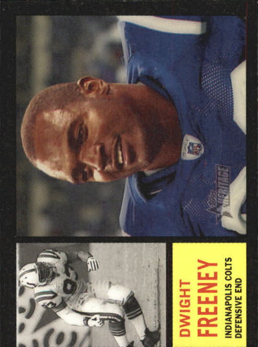 2005 Topps Heritage Football Card #23 Dwight Freeney