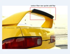 Alerón trasero complemento de ala trasera de fibra de carbono tipo R para Honda 96 -01 Integra DC2 tipo R EP - Imagen 1 de 12