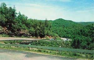 US Highway 62 Ozarks Eureka Springs Arkansas Vintage PC 1955 - Picture 1 of 2