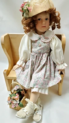 Muñeca de colección Sweethearts of Summer, Caroline 1994 Georgetown Pamela Phillips IOB Foto 1 de 4