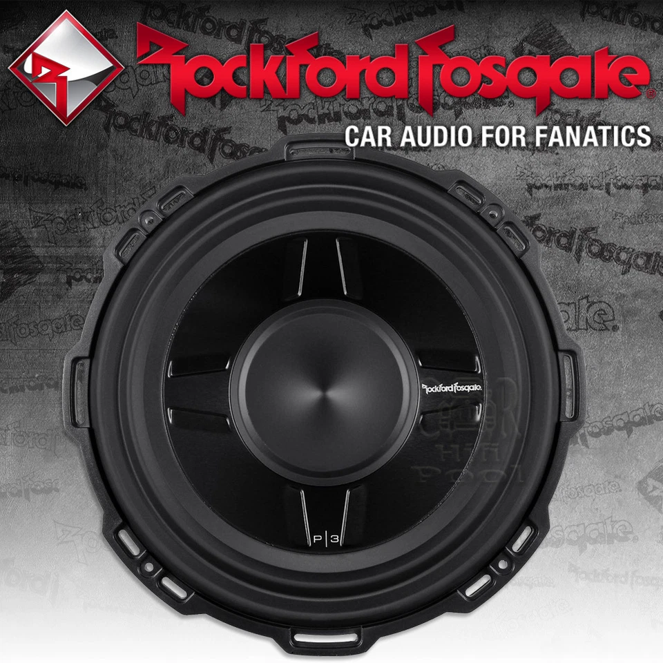 Rockford Fosgate Punch P3 P3SD2-12 30cm flach Subwoofer 800 Watt Bass Woofer - Bild 1 von 1
