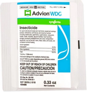 1 Packet Advion WDG Insecticide Insect Killer Ants Roaches flea Stink Bugs ETC - Picture 1 of 11