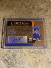 2005 Diamond Kings Heritage Collection Auto Dwight "Doc" Gooden #03/25 (Mets)