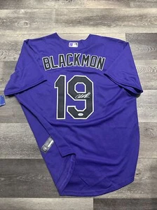 Charlie Blackmon Colorado Rockies Autograph Signed Jersey! Psa Certed - Picture 1 of 3
