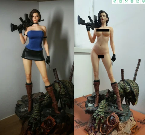 Green Leaf GLS015 Resident Evil 1.4 Cast Off Jill Valentine EX Resin Statue Cover