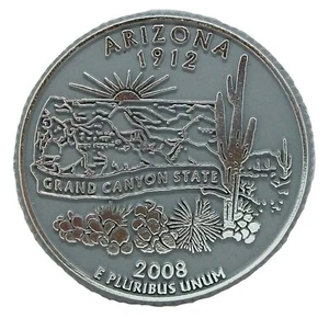 Arizona State Quarter Kühlschrankmagnet - Bild 1 von 1