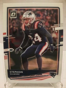 Panini Donruss Optic 2020 Stephon Gilmore Patriots #68 NFL Trading Card Football - Bild 1 von 1