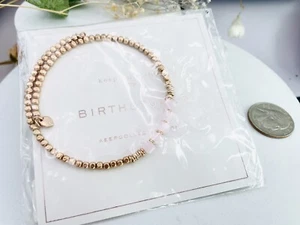 Keep Collective Rose Gold Birthstone Bracelet - Picture 1 of 3