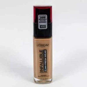 L'Oreal Infallible Fresh Wear Foundation w/ SPF 25 495 **READ DESCRIPTION** - Picture 1 of 1
