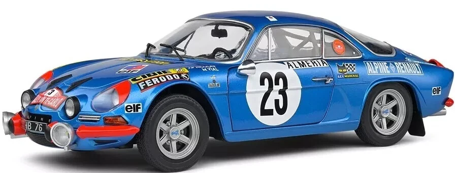 SOLIDO 1804208 ALPINE A110 1600S – Rallye Monte Carlo 1972 1/18  - Photo 1/1