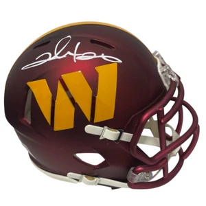 Clinton Portis Signed Washington Speed Mini Helmet Beckett Witness BAS COA - Picture 1 of 3