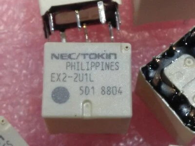 EX2-2U1L NEC dual SPDT Miniature Automotiv Relay, 30A / 16V mit spule 12V - Image 1 of 4