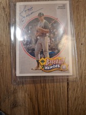 1990 Autographed Upper Deck Reggie Jackson Baseball Heros 1 Of 9