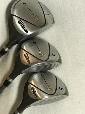 Драйвер Wilson X31 3 и 5 Fairway Woods Wilson X31 мужской гибкий графитовый стержень НОВЫЙ - Изображение 1 из 4