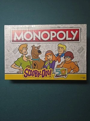 Monopoly Scooby-Doo 50th Anniversary, Factory Sealed Board Game By Hasbro Brand - Image 1 of 3