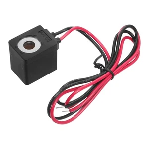  Hydraulik Magnetventil Spule DC24V 3W Power Unit Dual Wire Lead for Dump Lift - Bild 1 von 12
