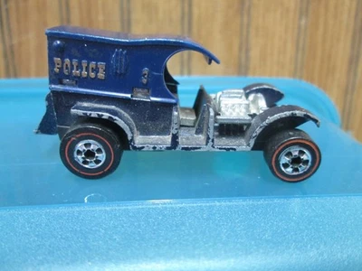 Vintage Hot Wheels Redline 1969 Paddy Wagon Blue Hong Kong - Image 1 of 4