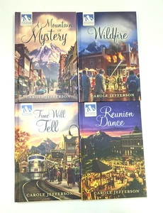 Mysteries of Silver Peak, Carole Jefferson Guideposts HC 4 Book Lot, Wildfire - Imagen 1 de 6