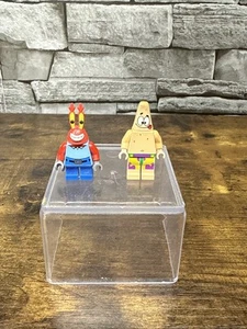 Lego Bob Esponja Minifiguras Patrick Star y Mr. Cangrejo Figuras Lego Genuinas - Imagen 1 de 7