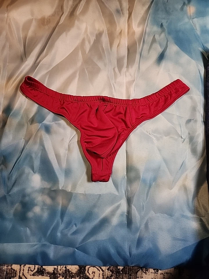 Vintage Undergear AN078 Men Contour Micro Thong Red Large Nwt Rare - Image 1 of 4