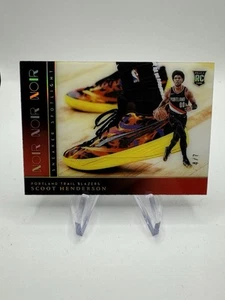 2023-24 Panini Noir Scoot Henderson Rookie FOTL Holo Gold Sneaker Spotlight #4/7 - Bild 1 von 2