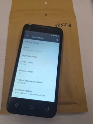 Vodafone Smart Speed 6 VF-795 Grey Unlocked 8GB 4.5" 5MP Android Smartphone - Image 1 of 2