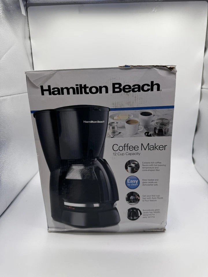 Hamilton Beach 12-Cup Programmable Coffee Maker -Black - Image 1 of 1