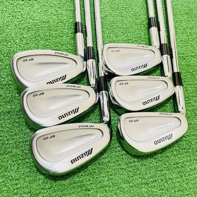 Mizuno LH Iron Set MP-60 5.6.7.8.9.P Dynamic Gold Flex S200 Left Handed STORE - Image 1 of 4